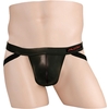 FALCON WET LOOK JOCK BLACK