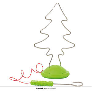 JUEGO ELECTRICO SILUETA ARBOL 21X15 CMS GUIRMA