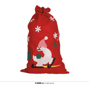 SACO PAPA NOEL 85 X 55 CMS. GUIRMA