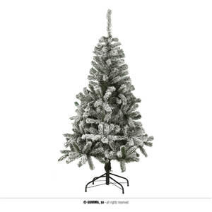 ARBOL NEVADO  ALASKA  150 CMS 320 RAMAS PIE MET. GUIRMA