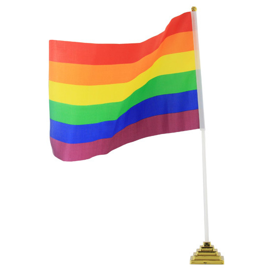 BANDERIN SOBREMESA ORGULLO LGBT (ST - )