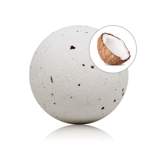 COCO BATH BOMB 150 GRAMS WITH ROSE PETALS