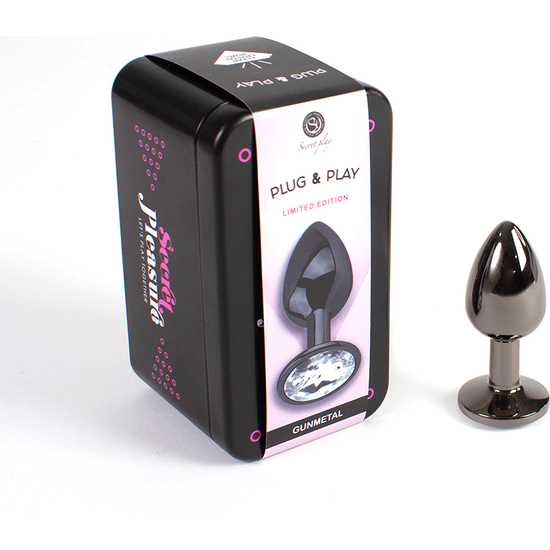 Buy Secret Play - Gunmetal Anal Plug Secret Play - Gunmetal Anal Plug