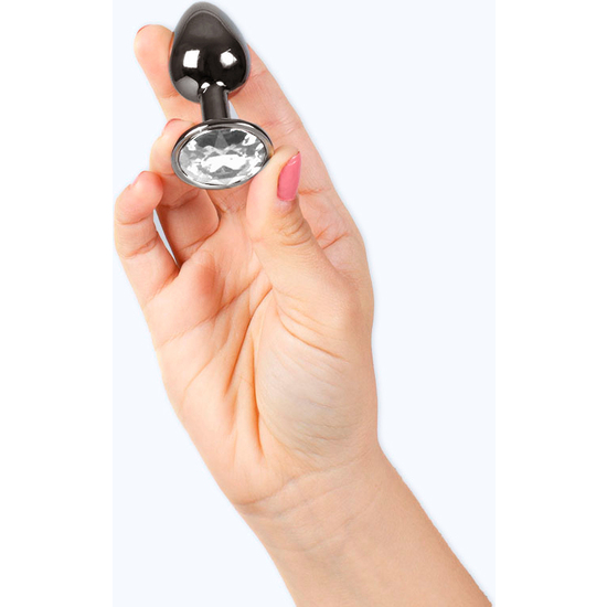 SECRET PLAY - GUNMETAL ANAL PLUG