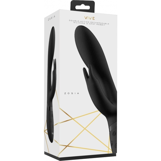 ZOSIA - POINT G - SILICONE - BLACK 