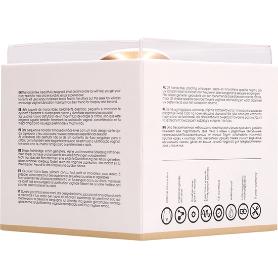 TWITCH HANDS - SUCTION AND VIBRATION TOY - GOLD