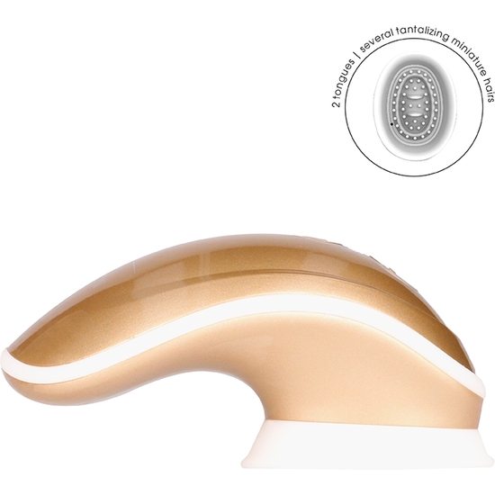 TWITCH HANDS - SUCTION AND VIBRATION TOY - GOLD