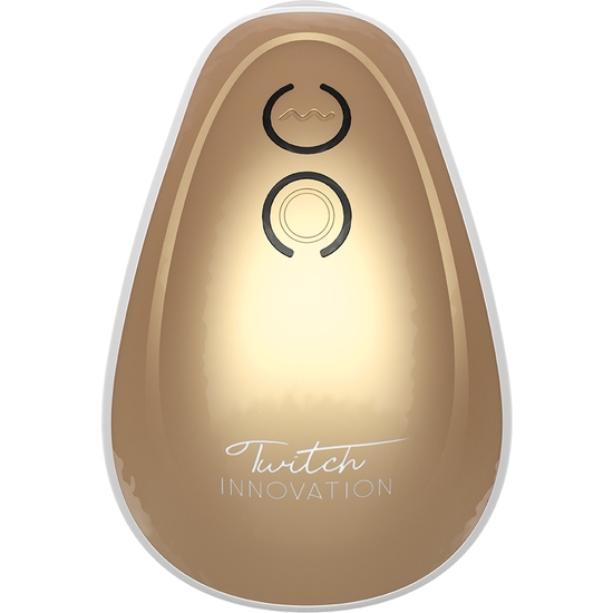 TWITCH HANDS - SUCTION AND VIBRATION TOY - GOLD