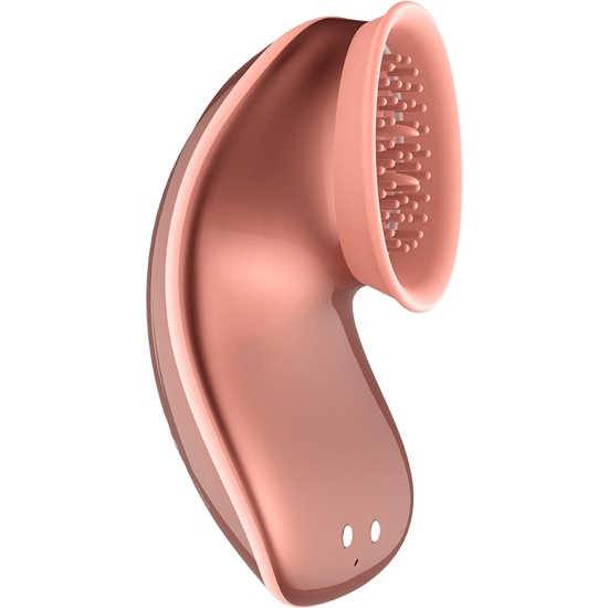 TWITCH HANDS - SUCTION AND VIBRATION TOY - PINK METAL