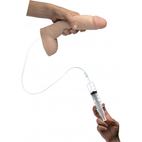 DOUBLE DENSITY REALISTIC PENIS - 21 CM - FLESH