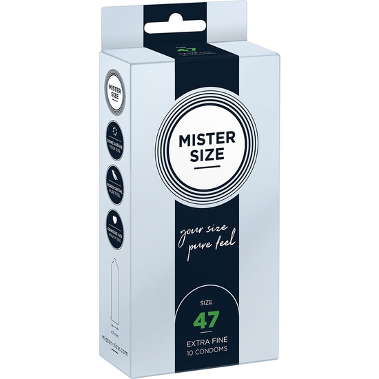 Buy Mister Size 47 (10 Pack) - Extra Fine Mister Size 47 (10 Pack) - Extra Fine