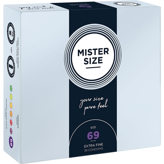 Buy Mister Size 69- Extra Thin Condoms (36 Pack) Mister Size 69- Extra Thin Condoms (36 Pack)