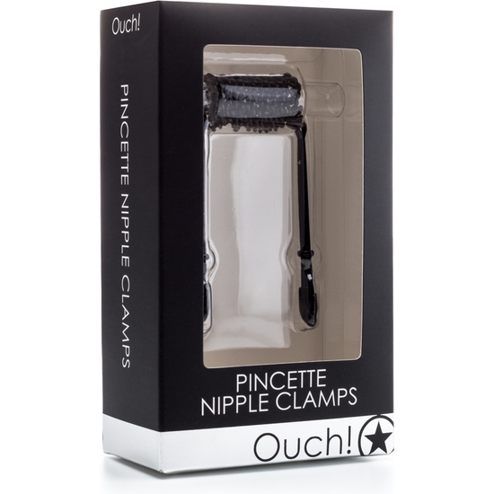 OUCH BLACK NIPPLE CLAMP