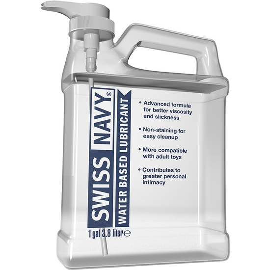 Swiss Navy Water Based Lubricant - 3.8l