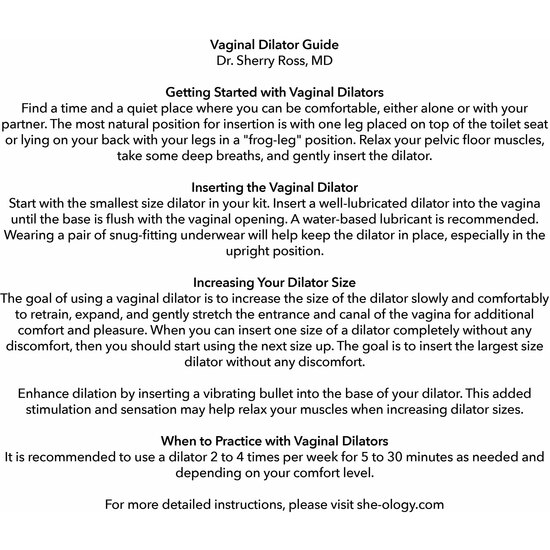 ADVANCED WEARABLE DILATOR KIT