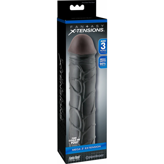 MEGA 3 EXTENSION BLACK