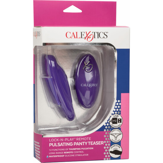 PANTY BULLET WITH REMOTE CONTROL - PURPLE
