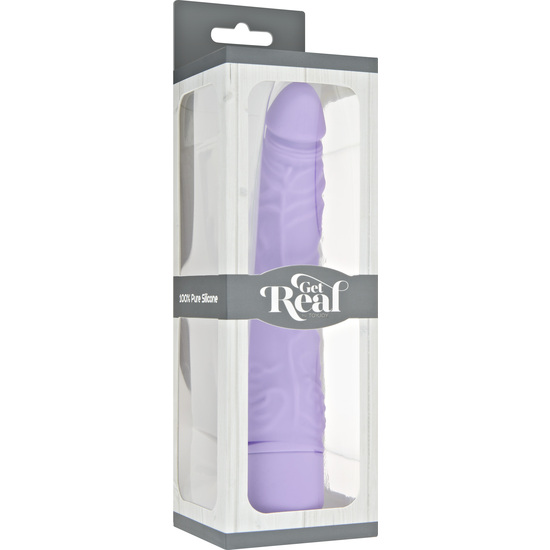 GET REAL CLASSIC SLIM LILAC VIBRATOR