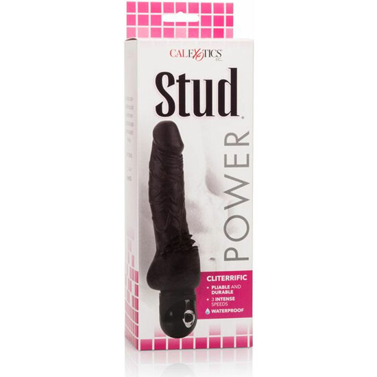POWER STUD CLITERRIFIC - BLACK VIBRATOR