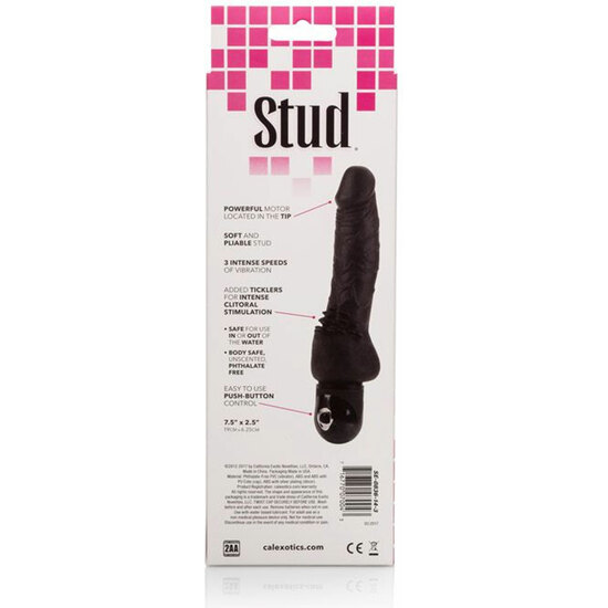 POWER STUD CLITERRIFIC - BLACK VIBRATOR