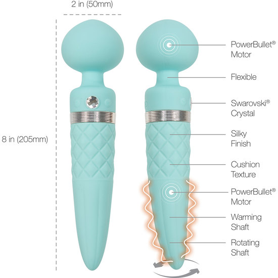 SULTRY WARMING MASSAGER - GREEN