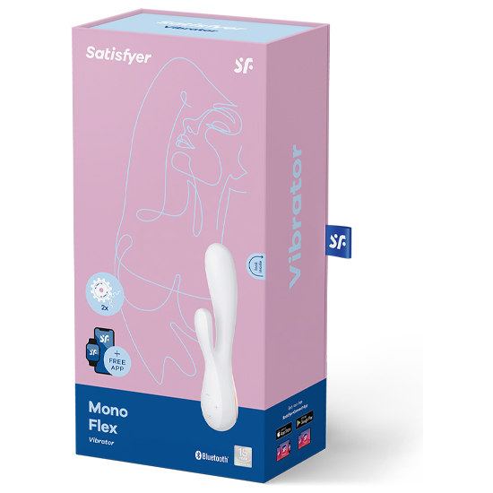 SATISFYER MONO FLEX BLANCO CON APP