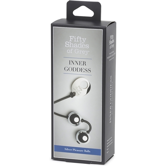 INNER GODDESS METAL BEN WA BALLS - BLACK/SILVER