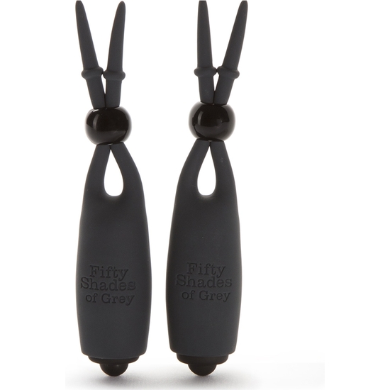SWEET TEASE VIBRATING NIPPLE Clamps WITH VIBRATION - BLACK