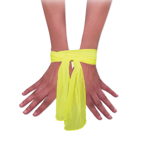 NEON YELLOW RIBBONS OF BONDAGE