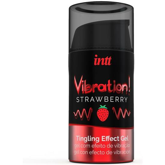 INTT STRAWBERRY LIQUID VIBRATOR 15ML