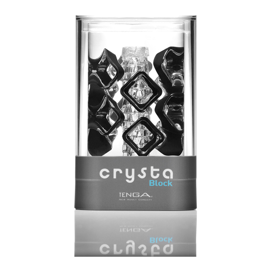 Buy Tenga - Crysta Male Masturbator Block Tenga - Crysta Male Masturbator Block