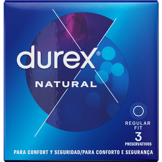 DUREX NATURAL COMFORT 3 UDS