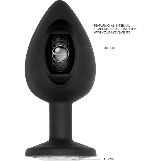 N0. 91 - PLUG WITH INTERNAL BALL - BLACK