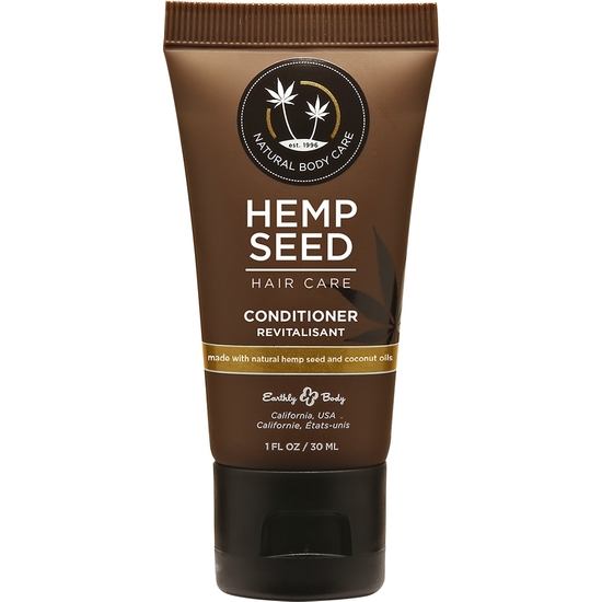 EARTHLY BODY - CONDITIONER WITH HEMP SEEDS - 1 OZ / 30 ML