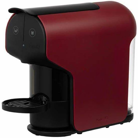 CAFETERA AUTOMÁTICA QUICK ROJA PARA EL SISTEMA DE CÁPSULAS DELTA Q