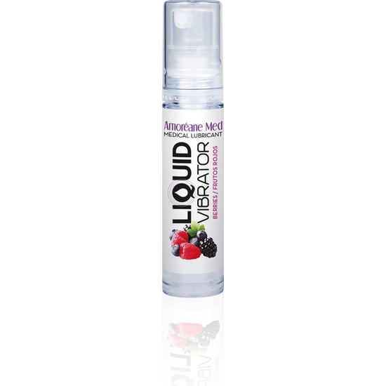 AMOREANE VIBRATOR LIQUID 10ML - BERRIES