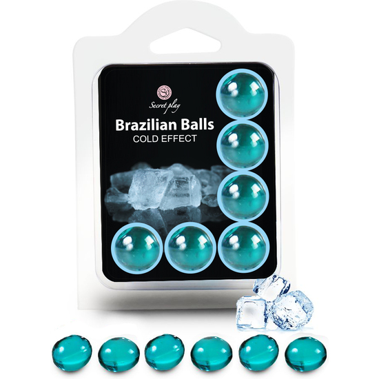 Buy Secret Play Set 6 Brazilian Balls Cold Effect Secret Play Set 6 Brazilian Balls Cold Effect