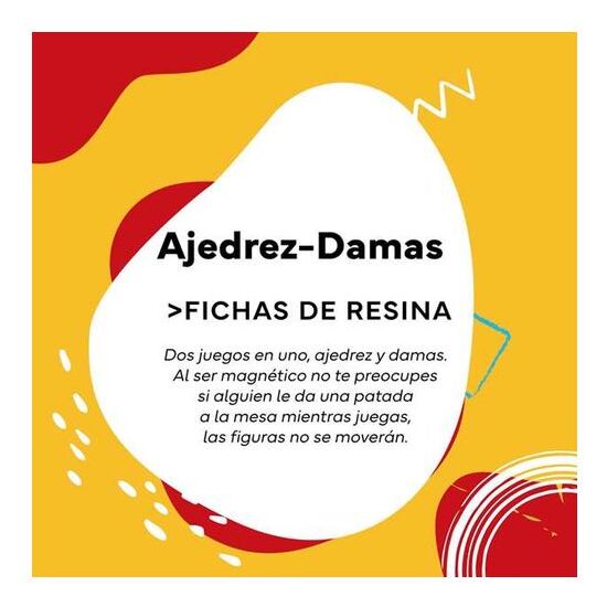 AJEDREZ-DAMAS MAGNETICO
