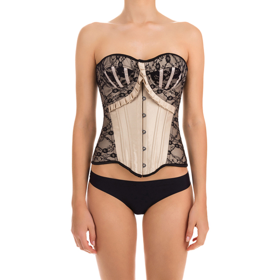 Thin Cream Corset