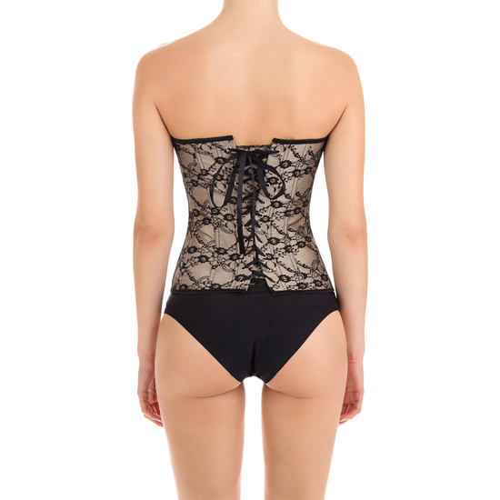 THIN CREAM CORSET