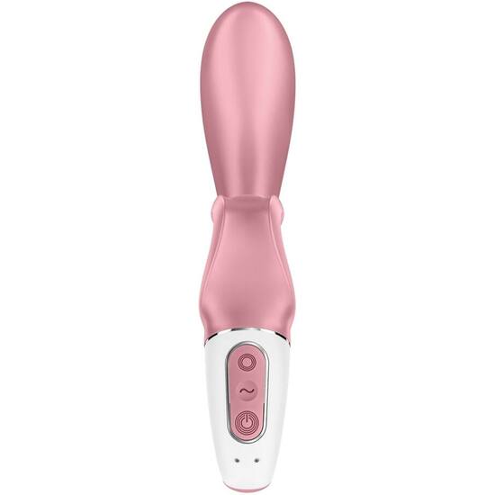 SATISFYER HUG ME BUNNY VIBRATOR GREY BLUE