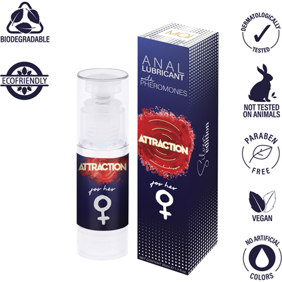 ATTRACTION ANAL LUBRICANT WITH PHEROMONES FOR HER 50 ML
