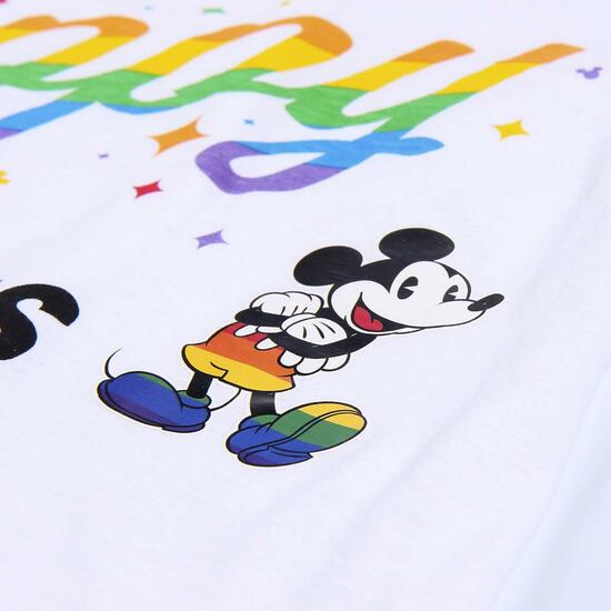 SINGLE JERSEY TANK TOP DISNEY PRIDE WHITE