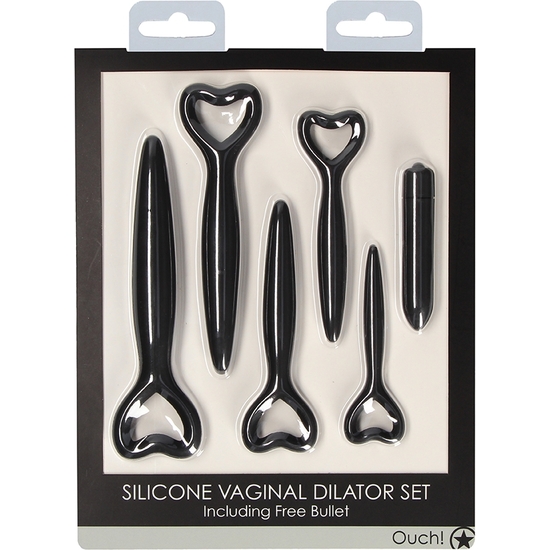 VAGINAL DILATOR SET - BLACK