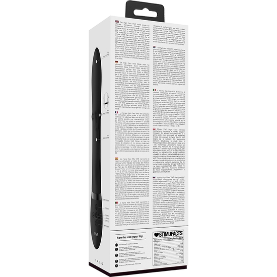 HALO VIBRATOR - BLACK