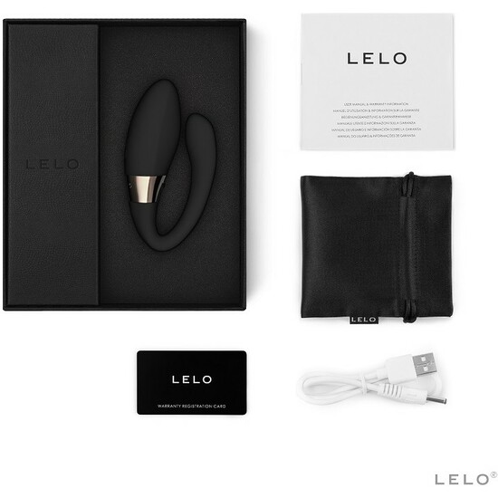 LELO TIANI HARMONY VIBRATOR FOR COUPLES WITH APP - BLACK