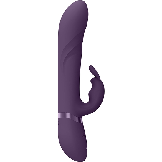 VIVE NARI - VIBRATED G-SPOT BUNNY WITH ROTATION - PURPLE