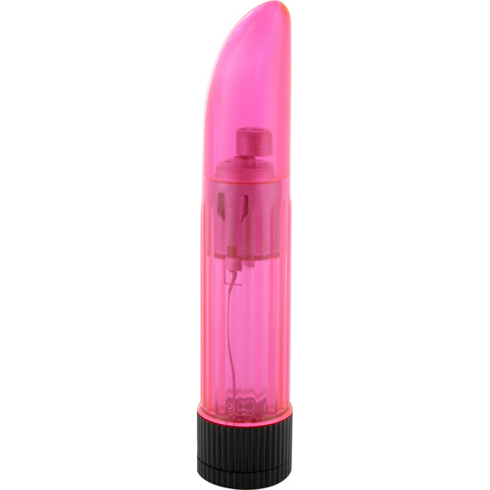 PINK TRANSPARENT LADY FINGER VIBRATOR