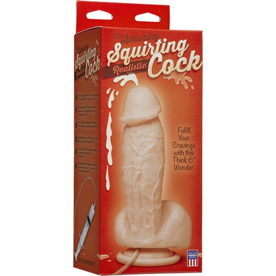 REALISTIC PENIS WITH EJACULATION
