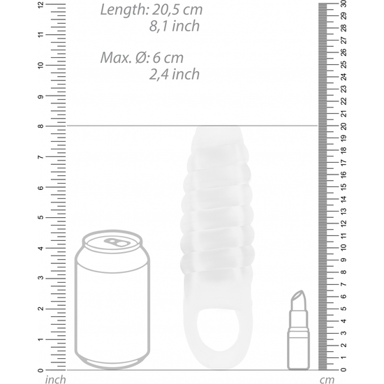 SONO N. 21 TRANSPARENT PENIS EXTENDER